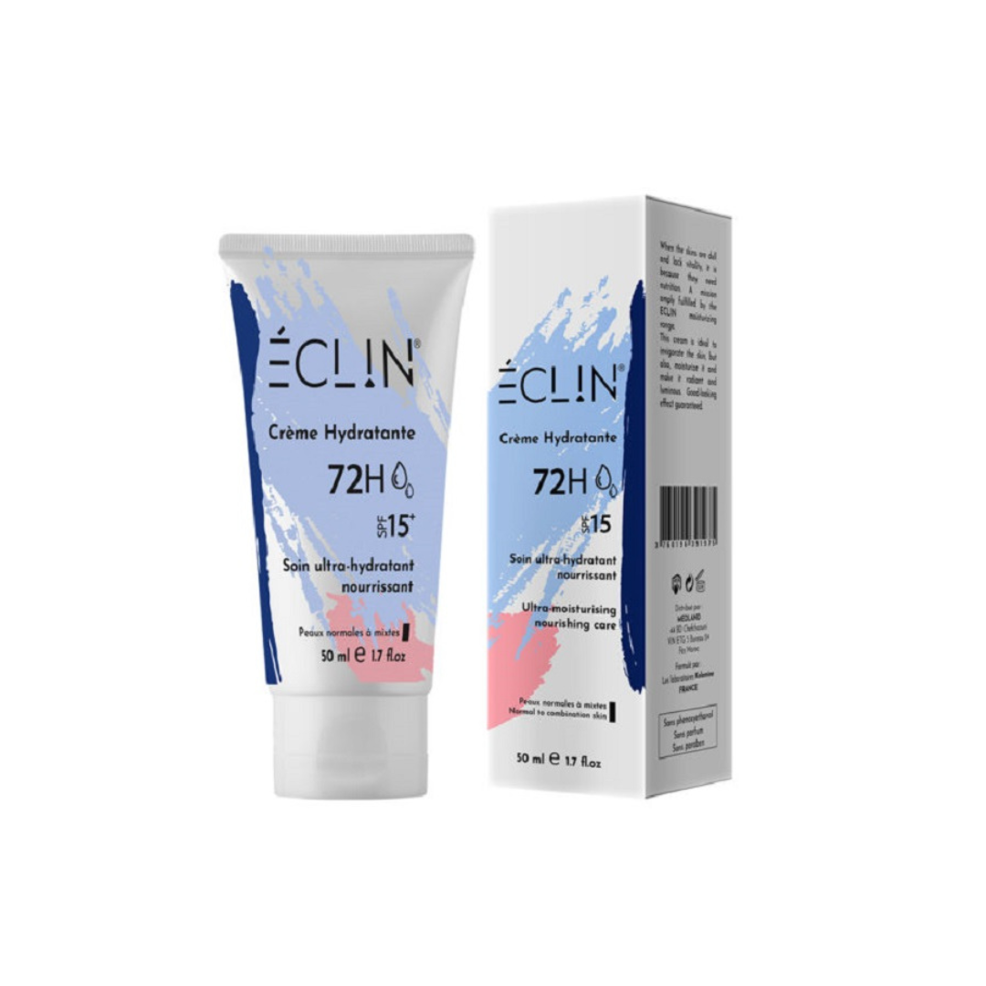 Eclin Moisturizing Cream Pnm 72H spf15 50ml