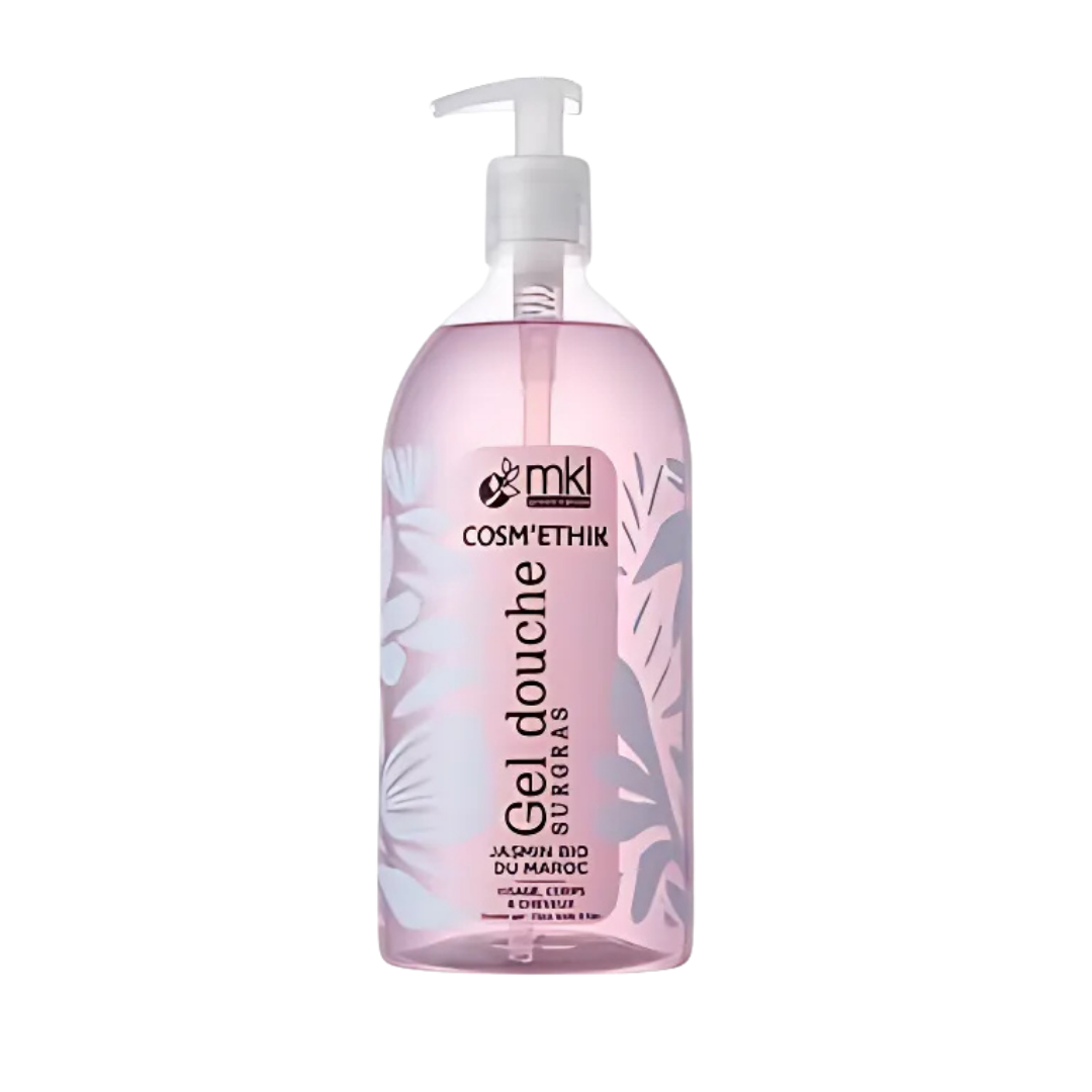 Flacon MKL Cosm'ethik gel douche au jasmin bio 1 L
