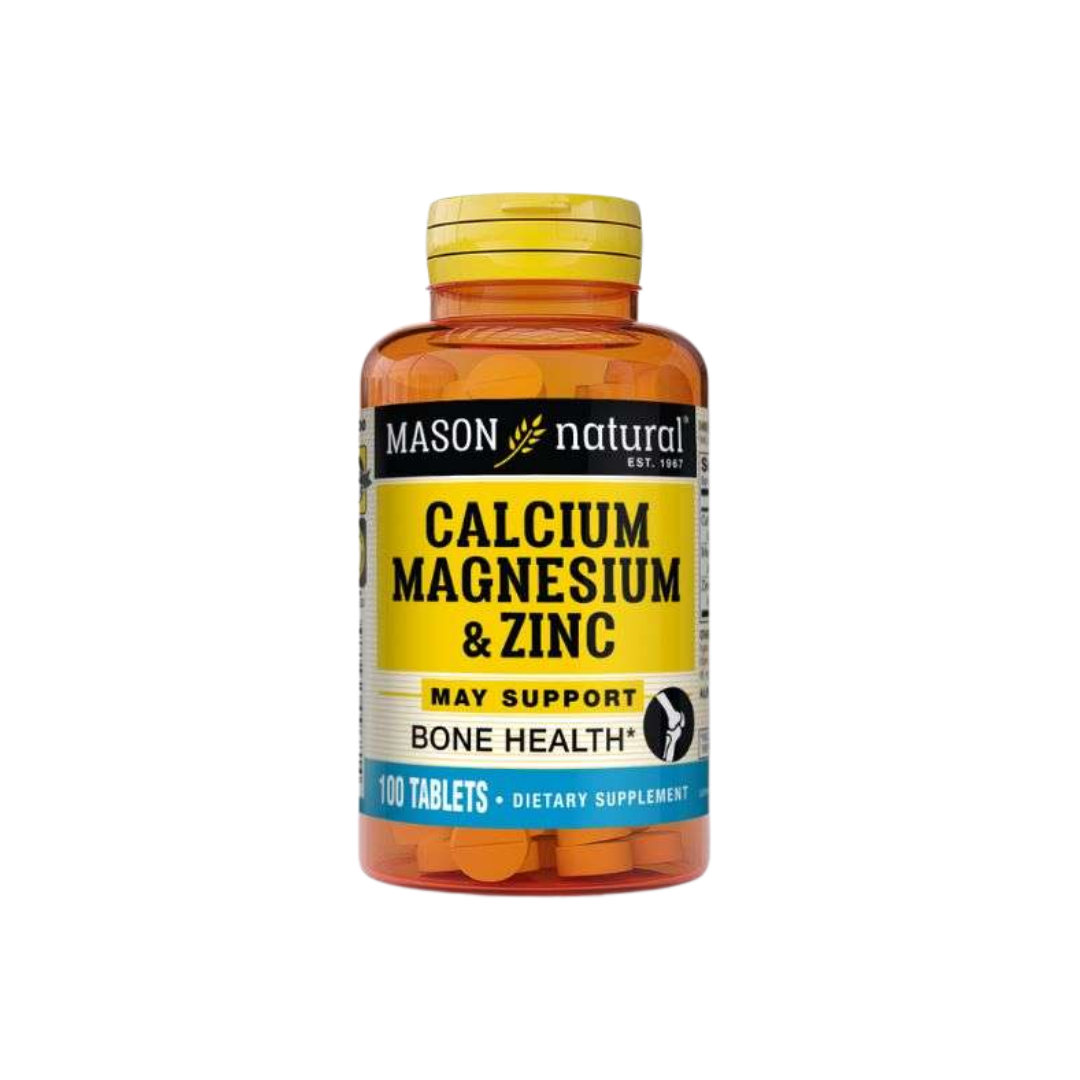 Mason Natural Calcio Magnesio & Zinc 100 Comprimidos 968-100