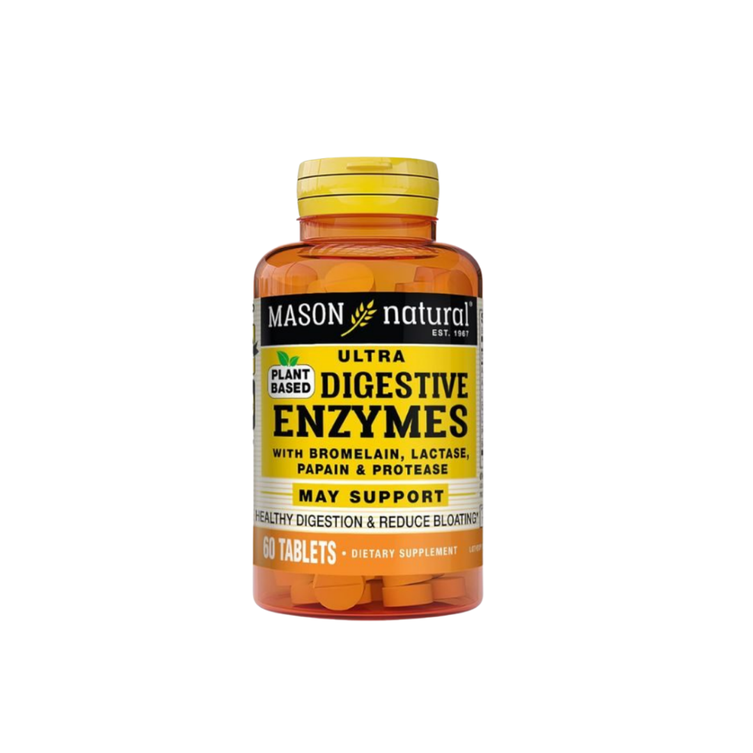 Mason Natural Digestive Enzymes 60 Tablets