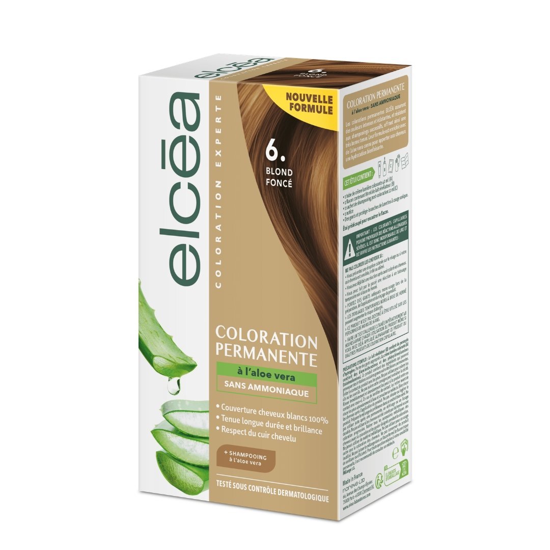 Elcea coloration nuance 6 Blond Foncé, boîte