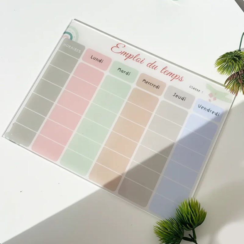 O Rayon Des Kids Horario en Plexiglás