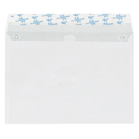 Enveloppes Blanches 90g Paquet de 500 Format 11 x 22 cm