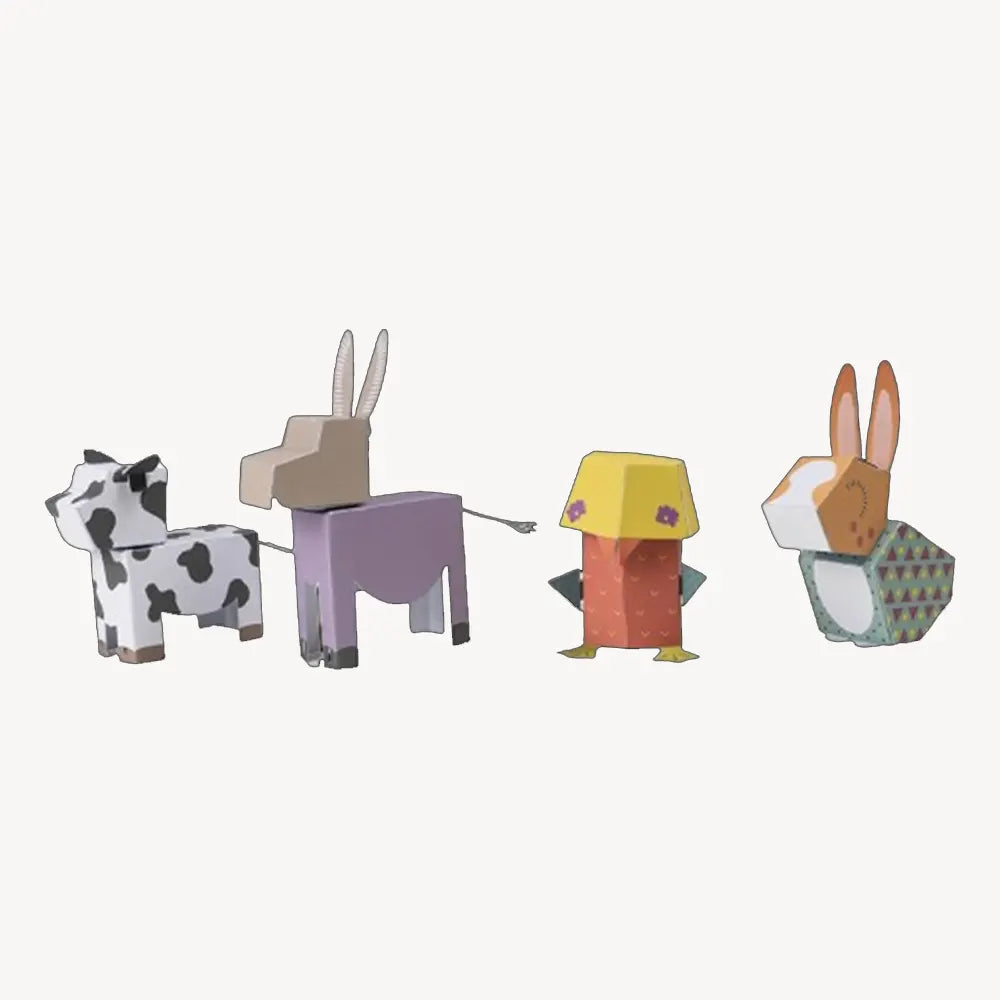 Eurekakids 4 Animaux de la Ferme 3D - 4A+