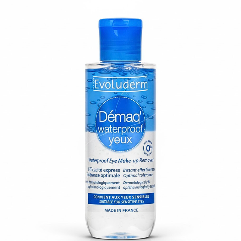 Evoluderm مزيل مكياج العيون المقاوم للماء 150 مل