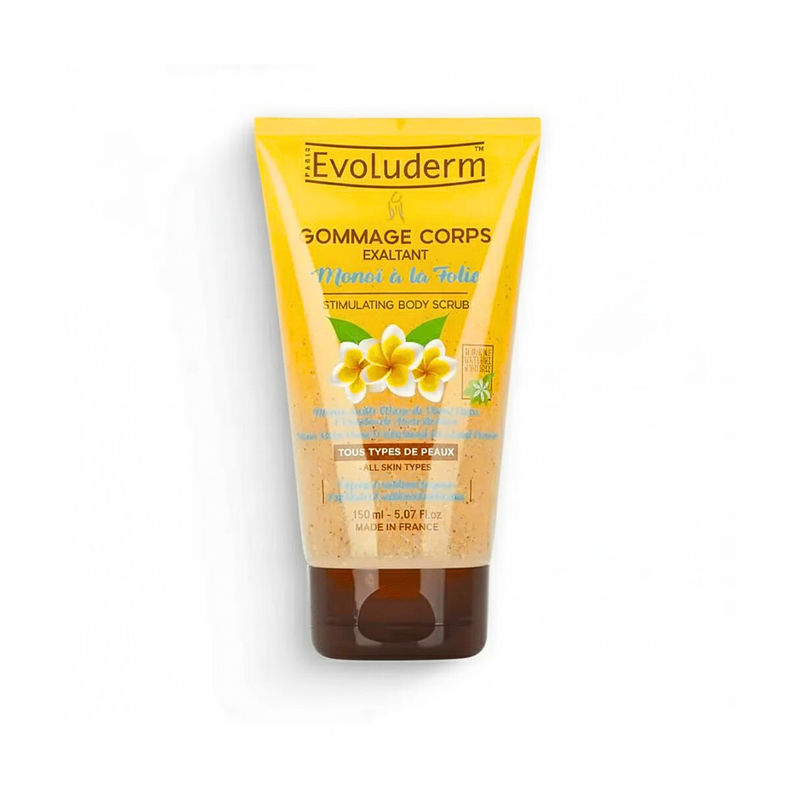 Evoluderm Gommage Corps Monoï à la Folie – 150ml