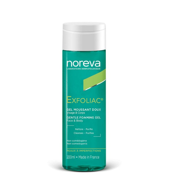 NOREVA EXFOLIAC GENTLE FOAMING GEL 200ml