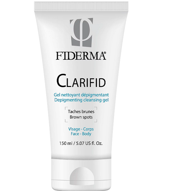 Fiderma Clarifid Gel Nettoyant Dépigmentant 150 ml – flacon