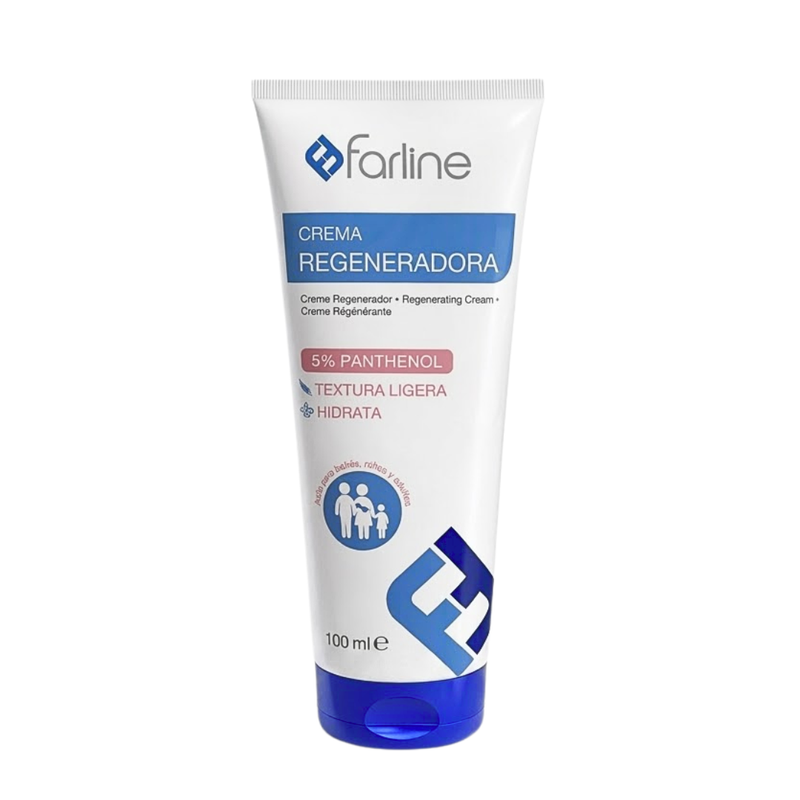 Farline Crema regeneradora 5% pantenol 100ml