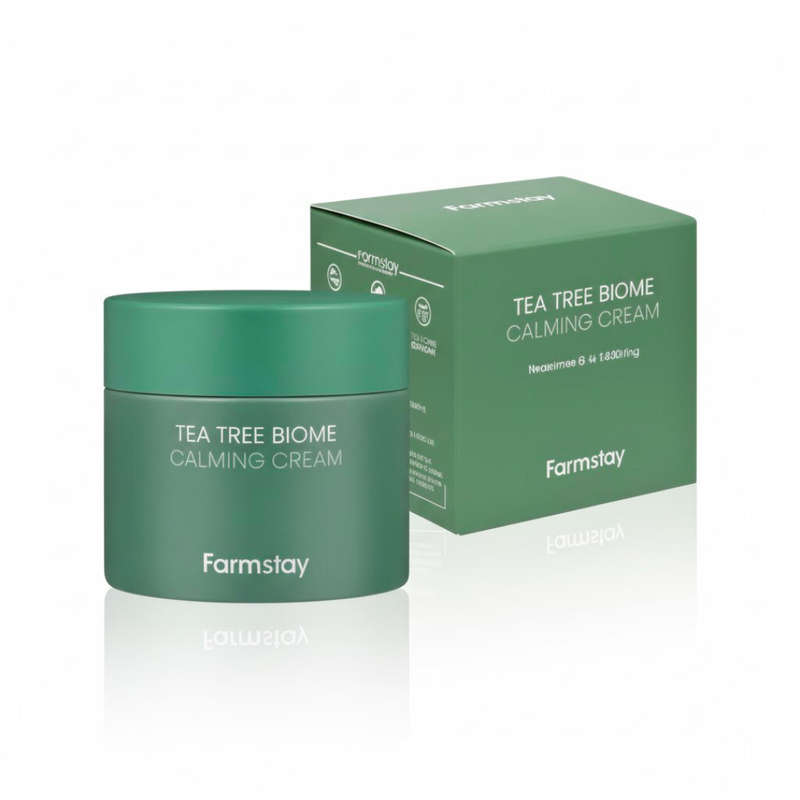 Farmstay Crema Calmante de Bioma de Árbol de Té 80 ml