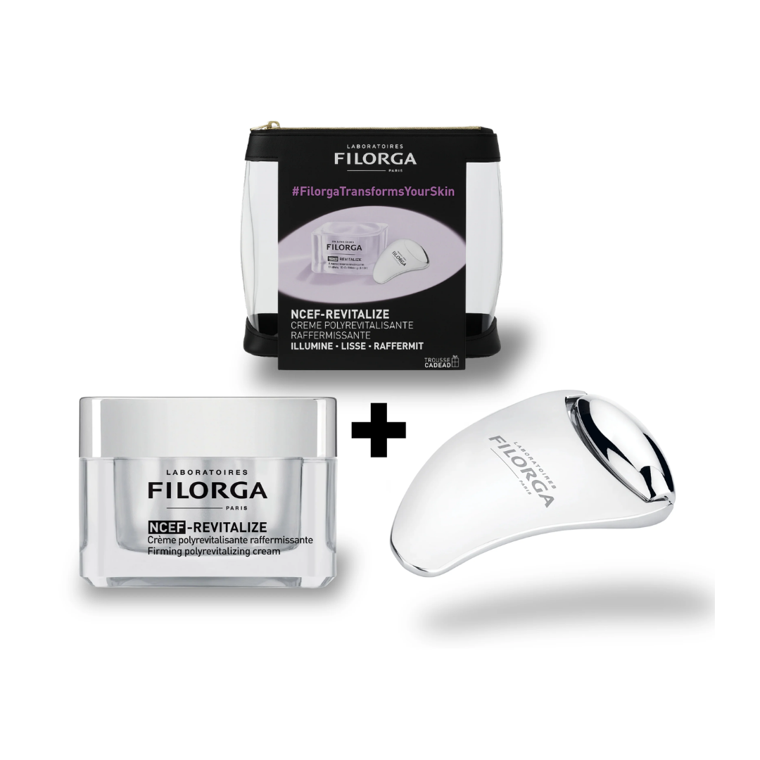 Filorga Coffret NCEF Revitalize – Crème 50 ml & GuaSha Roller