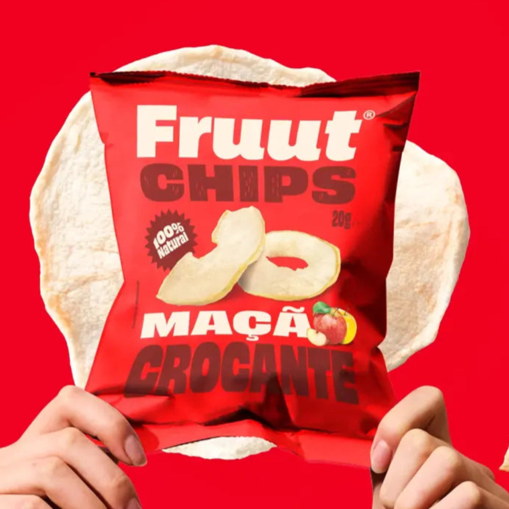 Fruut Chips de Pomme Rouge Croquante - 20g
