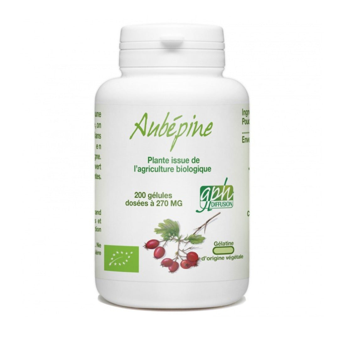 GPH Diffusion Aubépine – boîte de 200 gélules