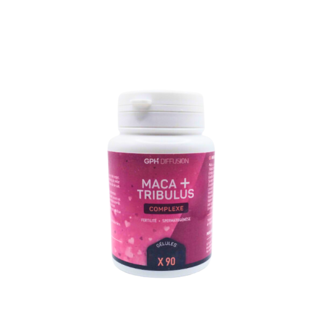 GPH Maca + Tribulus 90 gélules – photo du complément alimentaire
