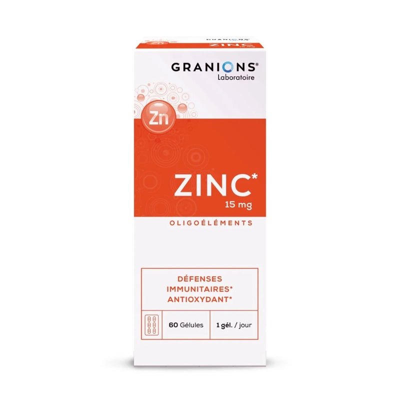 Cápsulas GRANIONS Zinc 15 mg B60