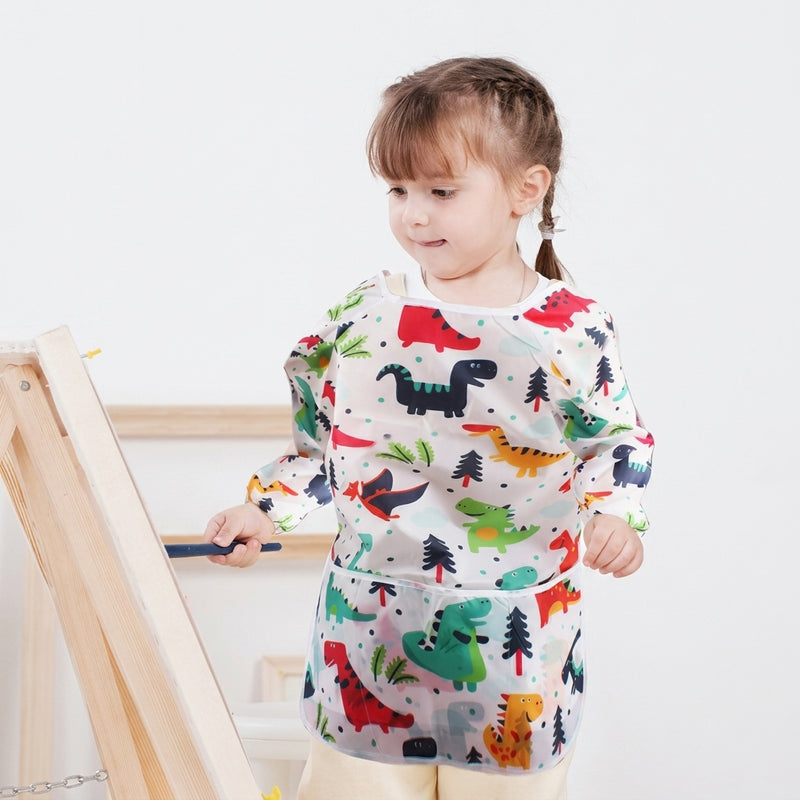M.School Tablier de Peinture Taille M - Blanc