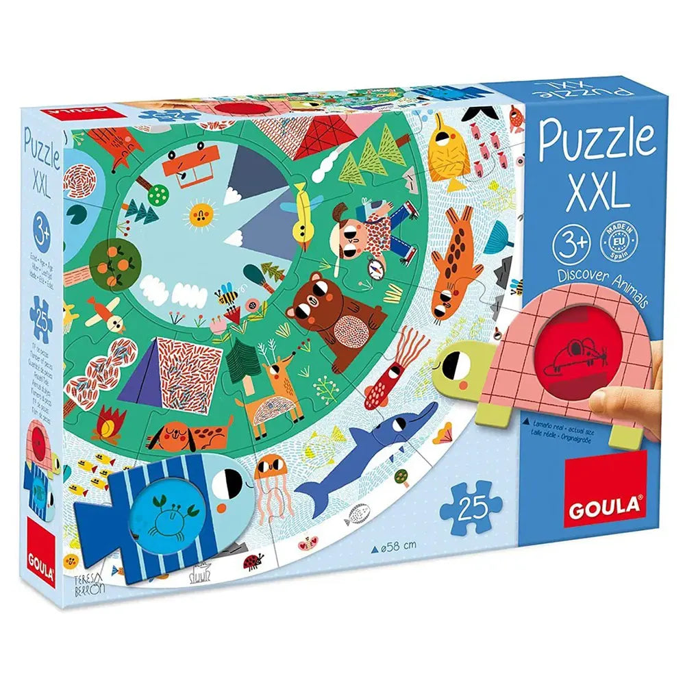 Goula XXL Ocean Animals Puzzle 18 Pieces – 2Y+