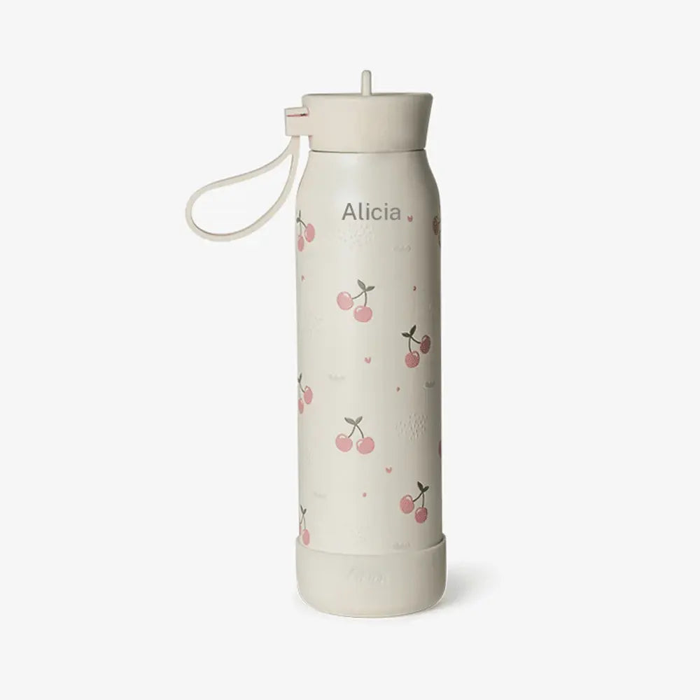 Citron Gourde Isotherme 350ml - Cerise