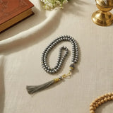 Rosario musulmán grande con cuentas Tasbih - Gris