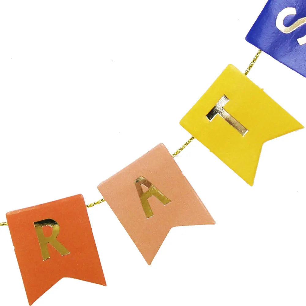 Mini Congratulations Garland – 20 cm