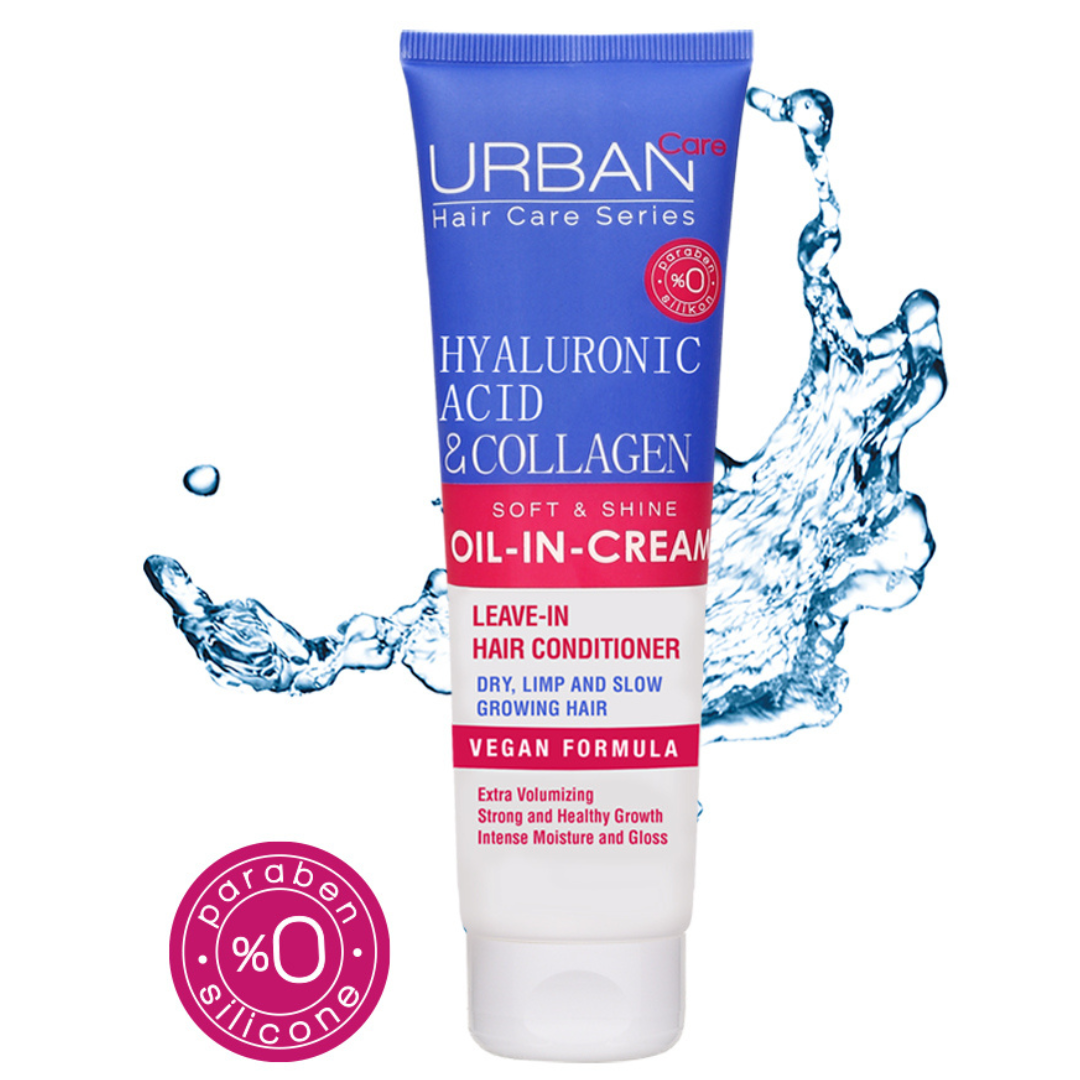 Urban Care Hyaluronic Acid &amp; Collagen Huile-En-Crème 150ml