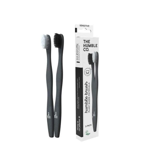 Humble brosses à dents adulte à base de plantes – lot de 2