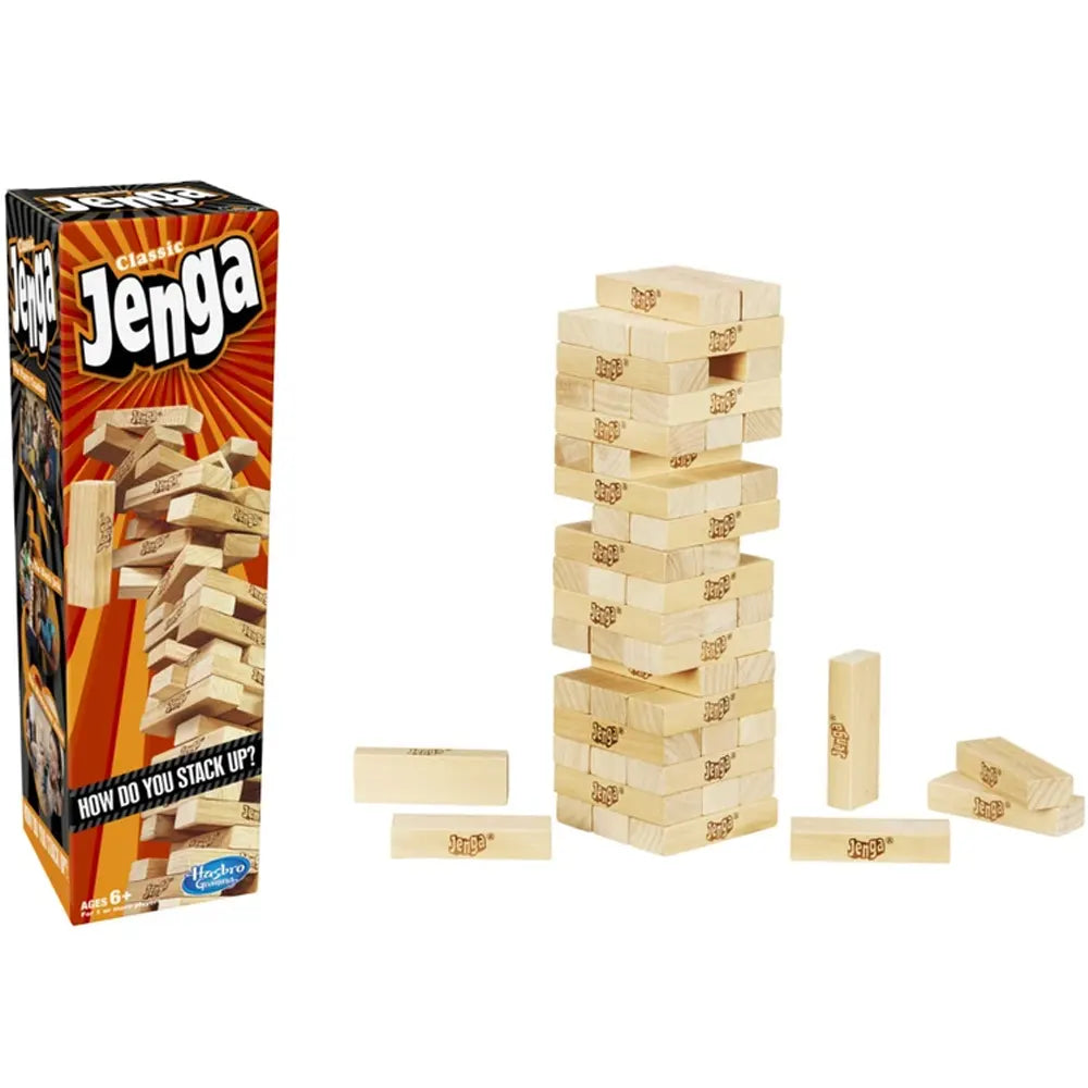 Hasbro Jenga Jeu de Société en Bois - 6A+