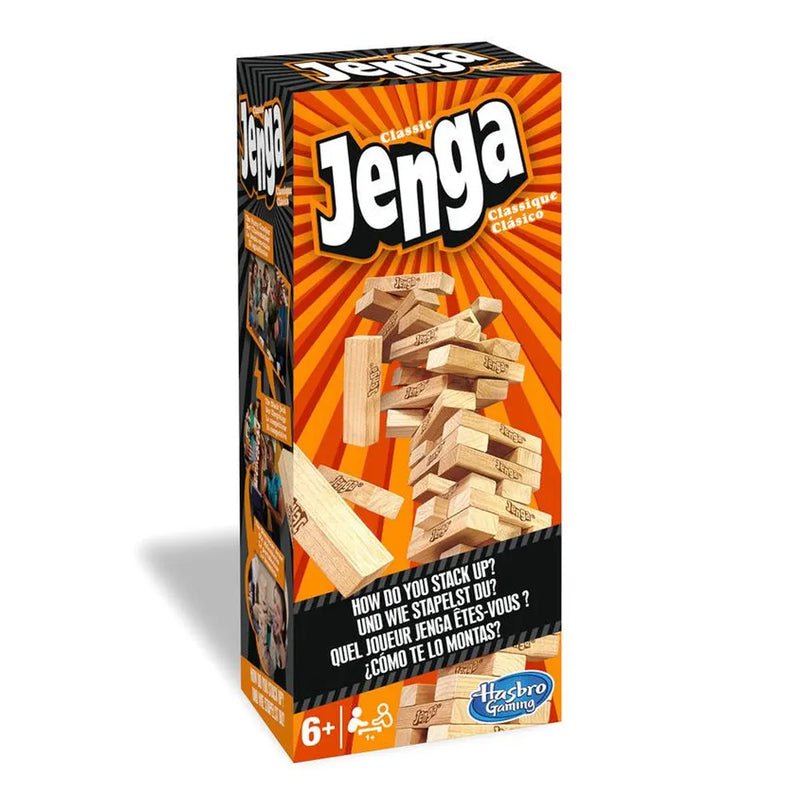 Hasbro Jenga Juego de Mesa de Madera - 6 años+