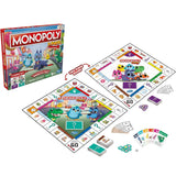 Hasbro Monopoly Junior Plateau Double Face 2en1 - 4A+