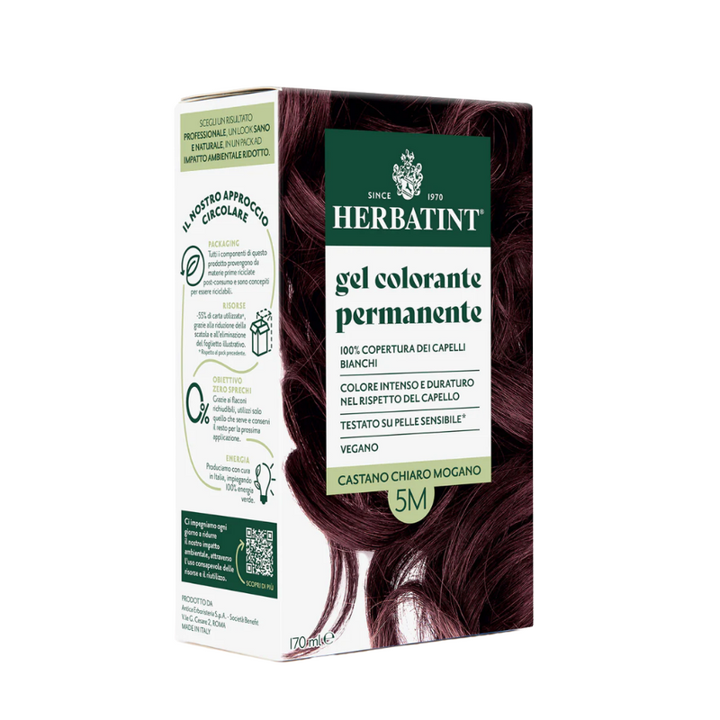 Cuidado del color Herbatint 5M Castaño claro caoba 170 ml