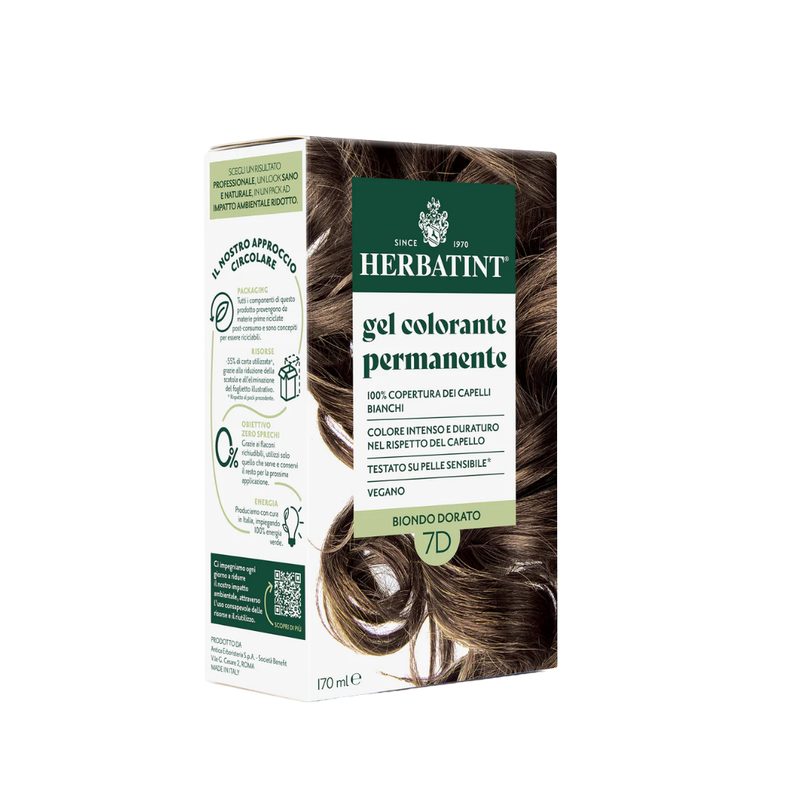 Herbatint 7D Golden Blonde Coloring Care 170ml
