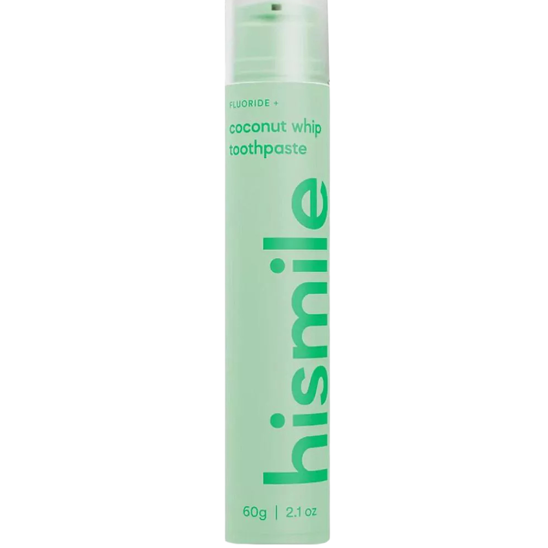Dentifrice Hismile Coconut Whip saveur noix de coco – tube