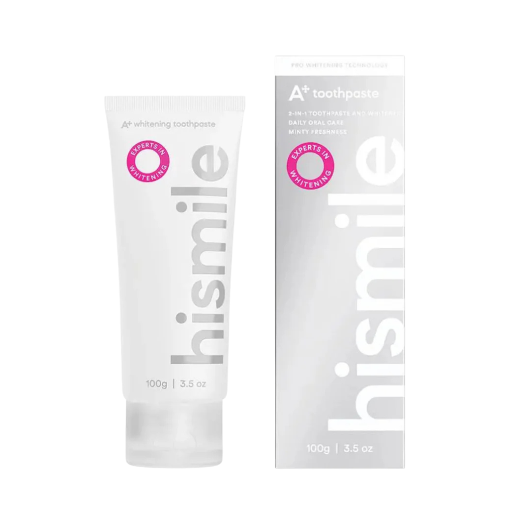 Hismile Toothpaste A+ Whitening 100 g – tube de dentifrice blancheur