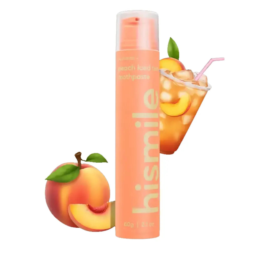 Hismile Dentifrice Fluoride Saveur Peach Iced Tea – 60 g