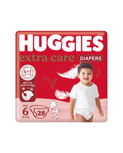 Huggies Couches Extra Care Taille 6 - 28 Unités