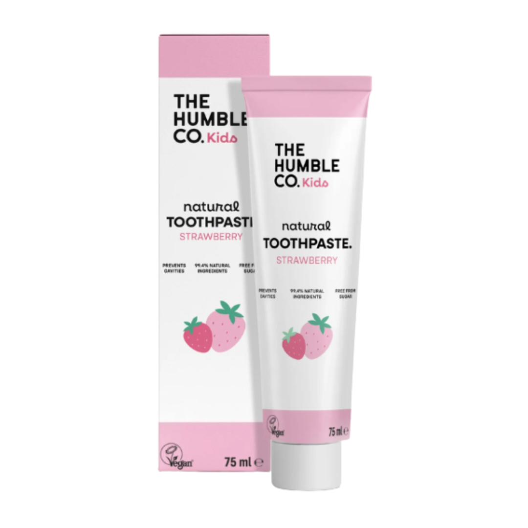 The Humble Co. dentifrice enfant goût fraise 75 ml – tube