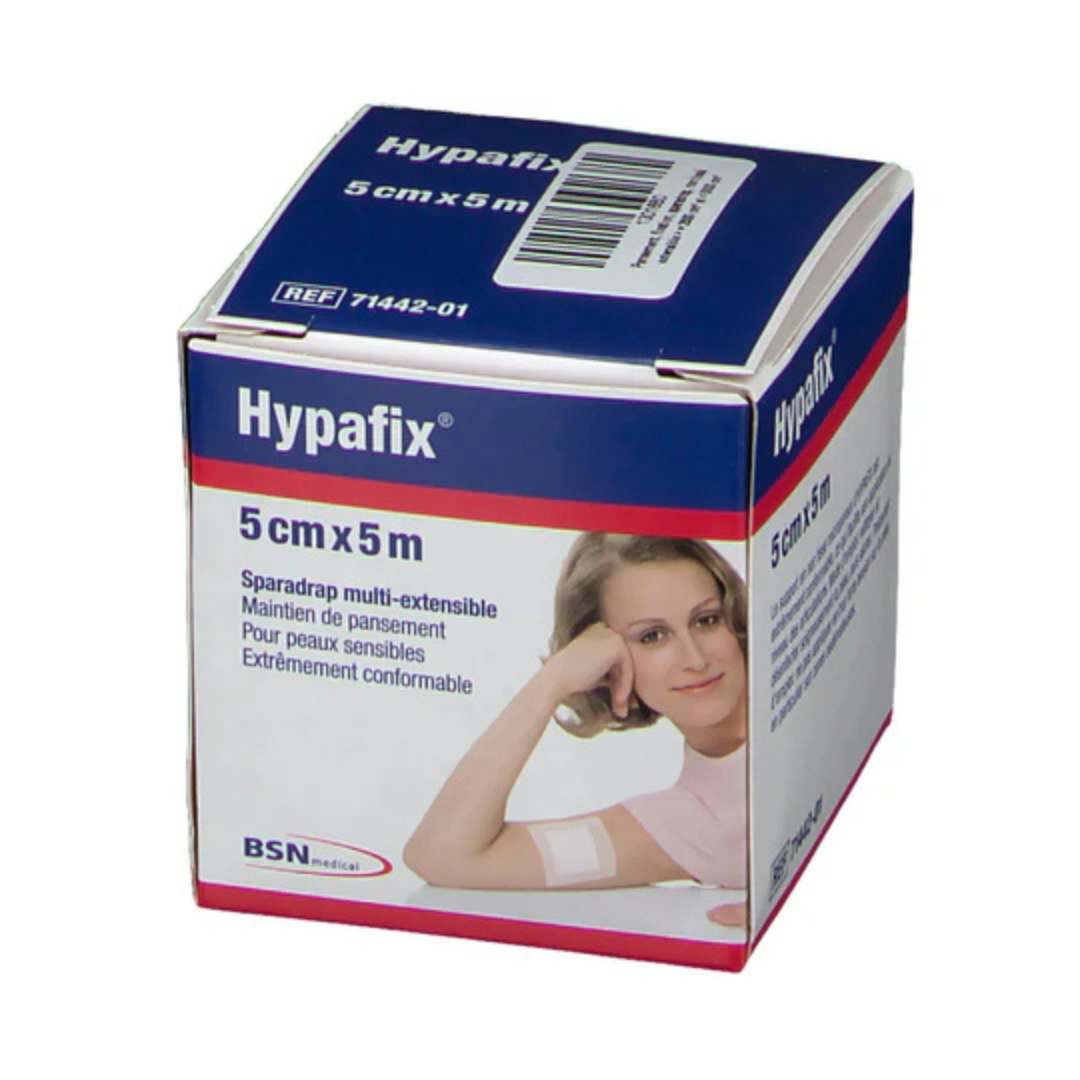 Sparadrap Hypafix BSN Medical non-tissé 5 cm