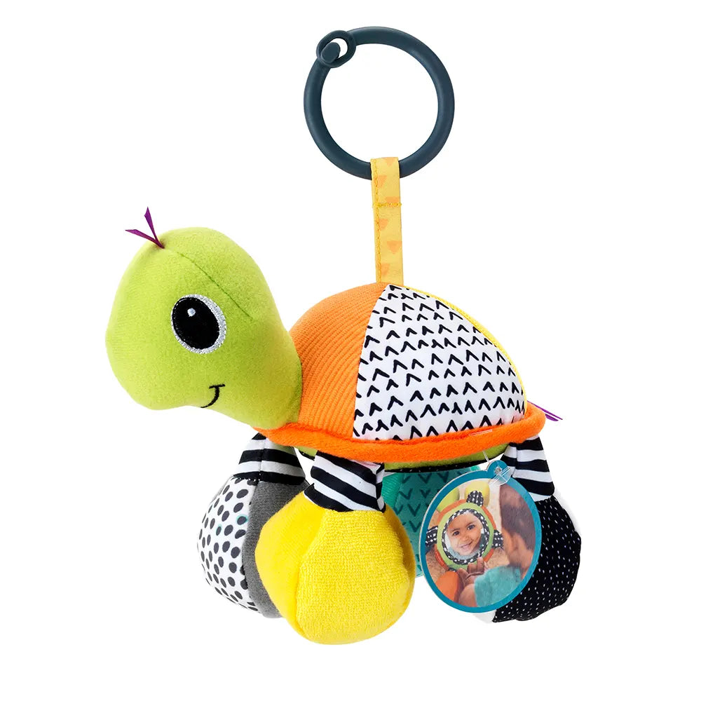 Infantino Hochet Ami Tortue Miroir 0M+ - Vert