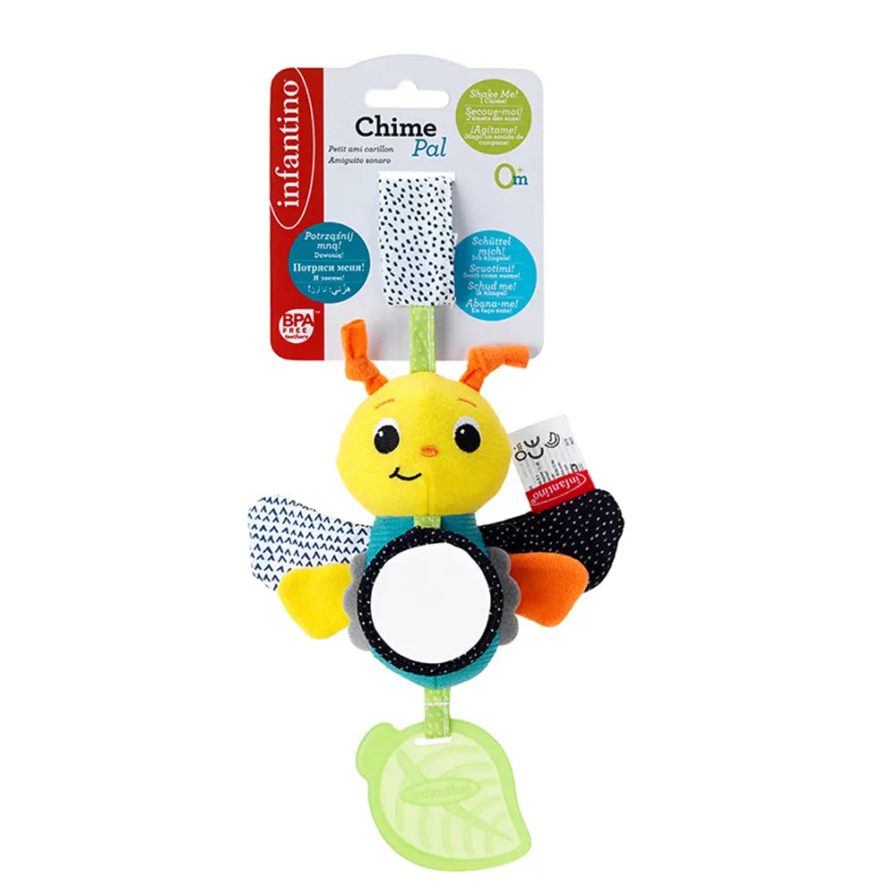 انفانتينو صديق الجرس الصغير للأطفال من عمر 0 شهر فما فوق - فراشة