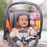 Infantino Hochet Ami Tortue Miroir 0M+ - Rose