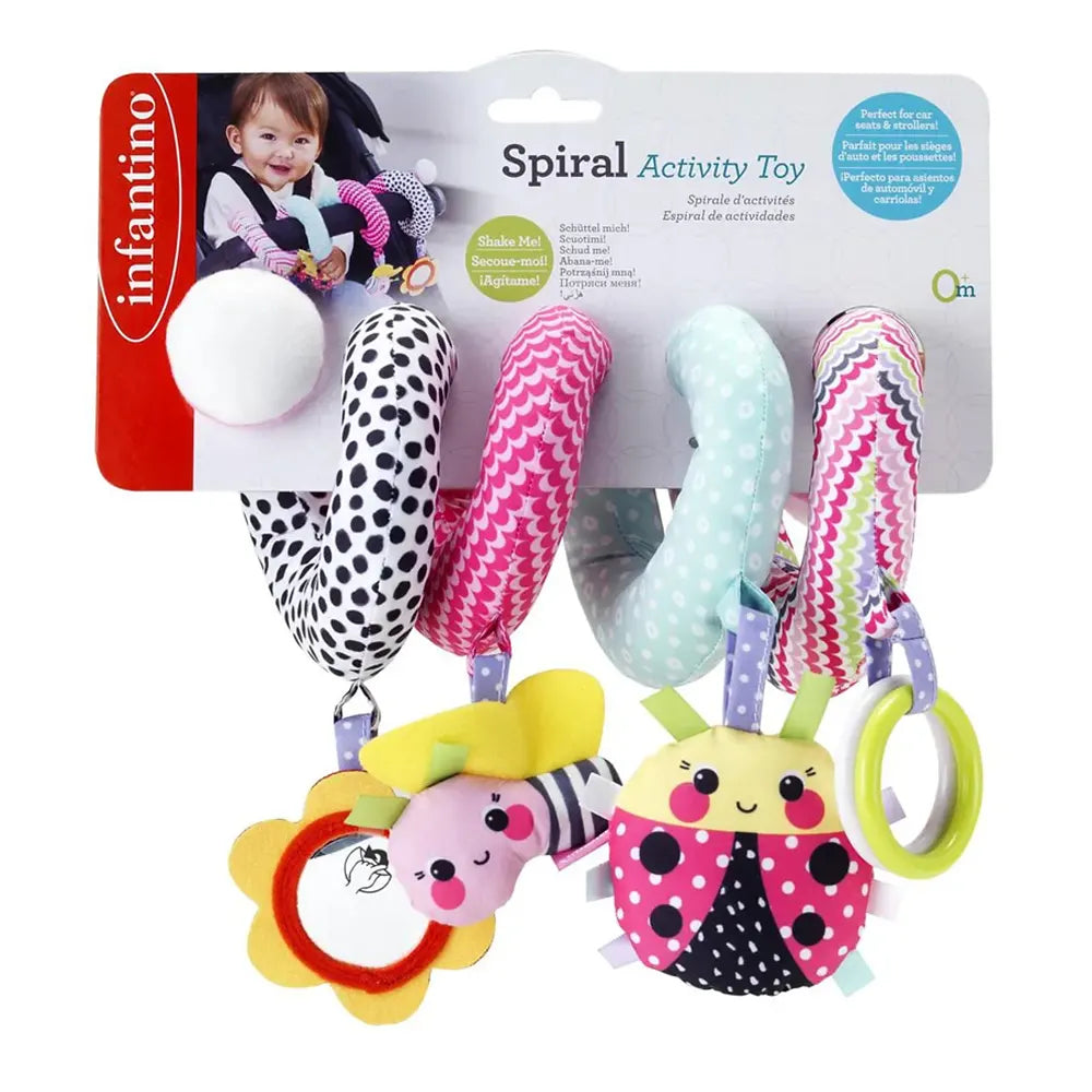 إنفانتينو لولب الأنشطة الوردي - +0 أشهر