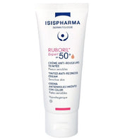Tube de crème anti-rougeurs teintée Isispharma Ruboril Expert SPF50 40 ml