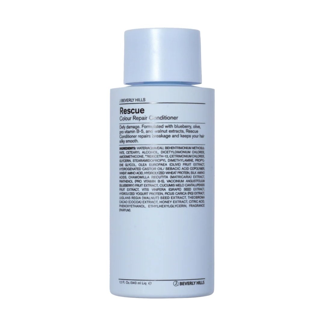 J Beverly Hills Rescue Conditioner 340 ml – flacon de l’après-shampoing réparateur