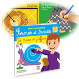 Formes et Tracés – Mon Livre Ardoise Effaçable - 3-6A