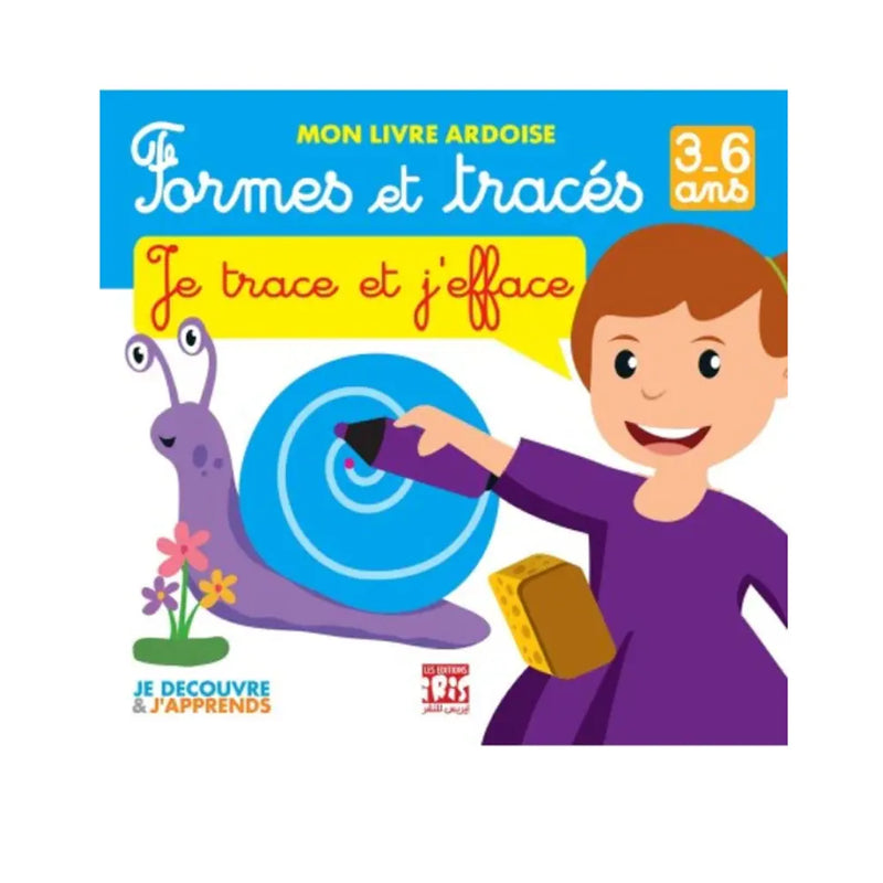 Shapes and Tracing – My Wipe-Clean Slate Book - 3-6Y