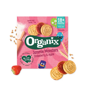 Organix Jammie Monstres Cookies Confiture 18M+