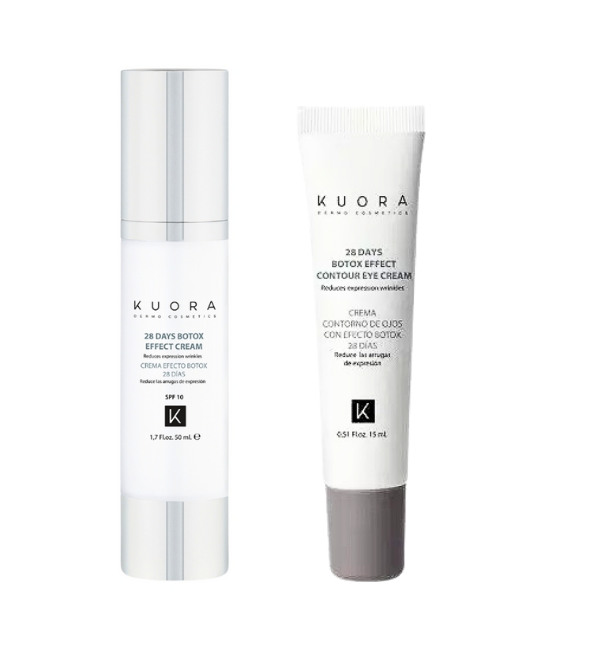 KUORA Set Efecto Botox 28 días 50ml+Efecto Botox Ojos 28 días