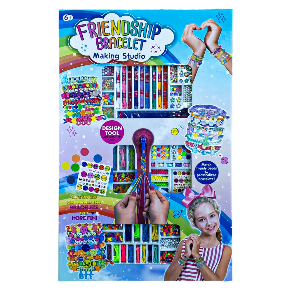 Kit Créatif Bracelets d’Amitié – Emballage Géant de 90 cm – 6A+
