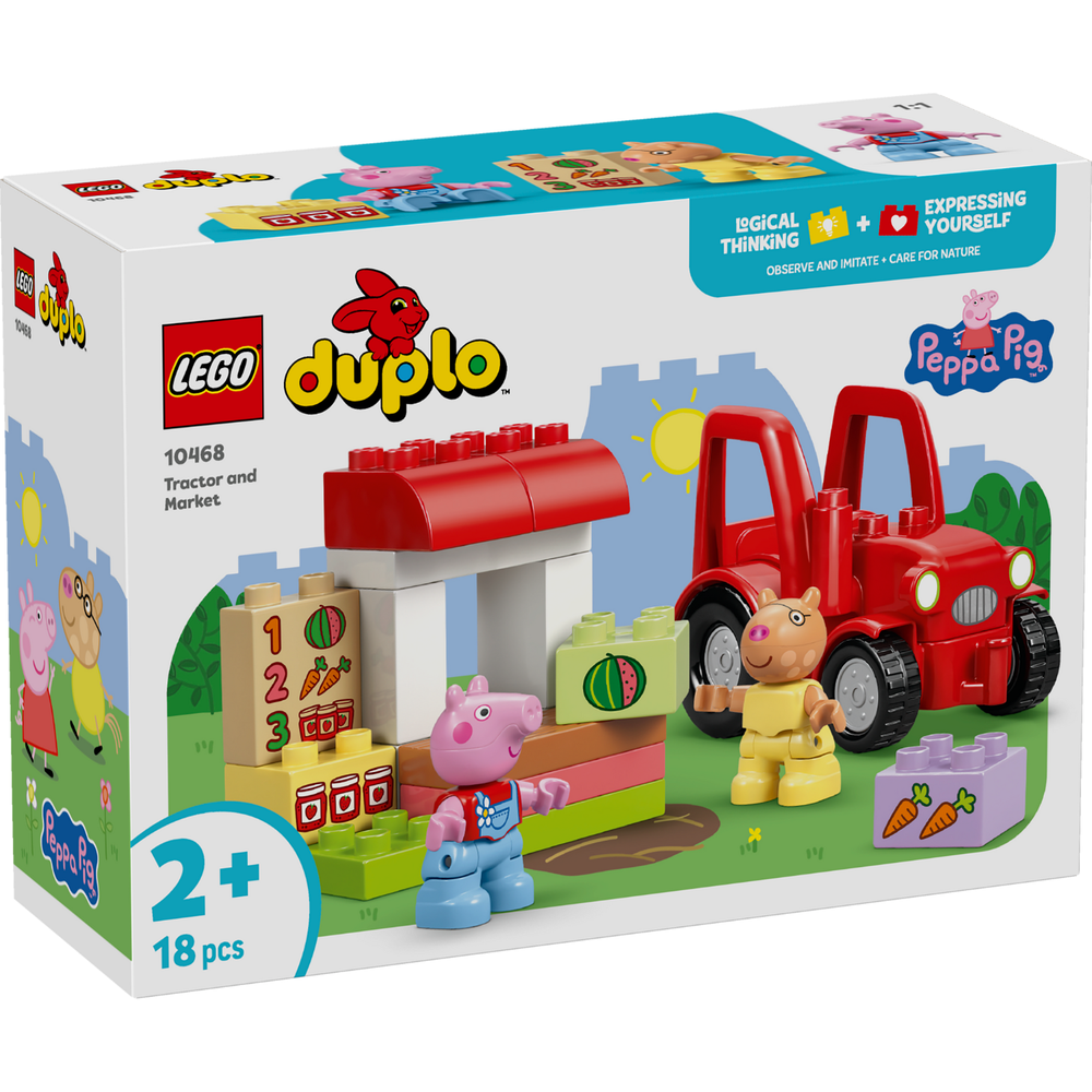 Lego Tractor and Market 2A+