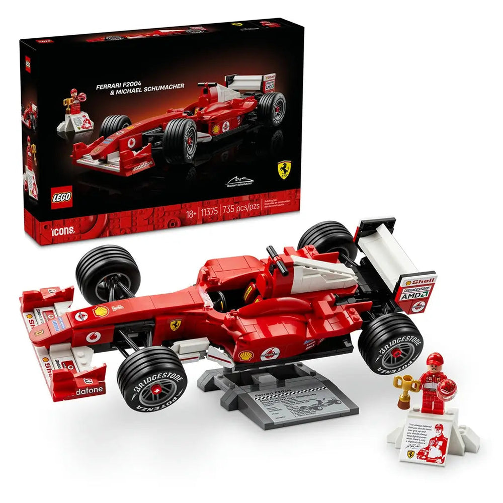 Lego Ferrari F2004 & Michael Schumacher 18A+